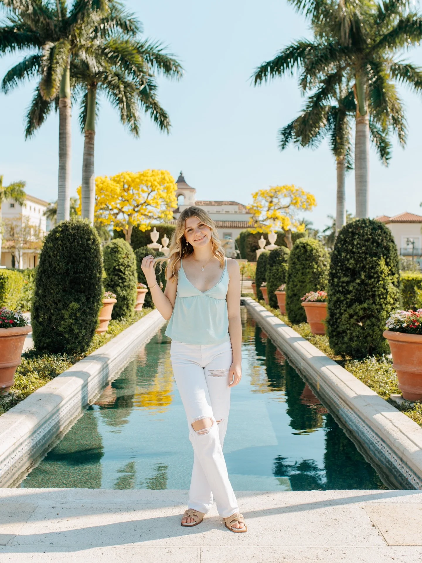 This beautiful girl took me on the BEST adventure for her session! The colors have me dying over here&hellip;I&rsquo;m in love! Which is your fave spot?! ⬇️
.
.
.
.
.
.
.
🏷️ florida senior photographer | senior girl photoshoot | beach senior session