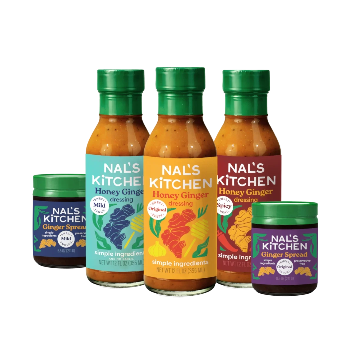 Nal's Kitchen Salad Dressings and Spreads