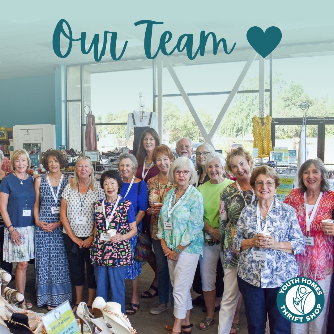 When asked about their favorite part of volunteering at Youth Homes Thrift Shop, so many folks on our incredible team say they love meeting and working with the youth in our programs. From watching them shop to their heart's desire, to working with o