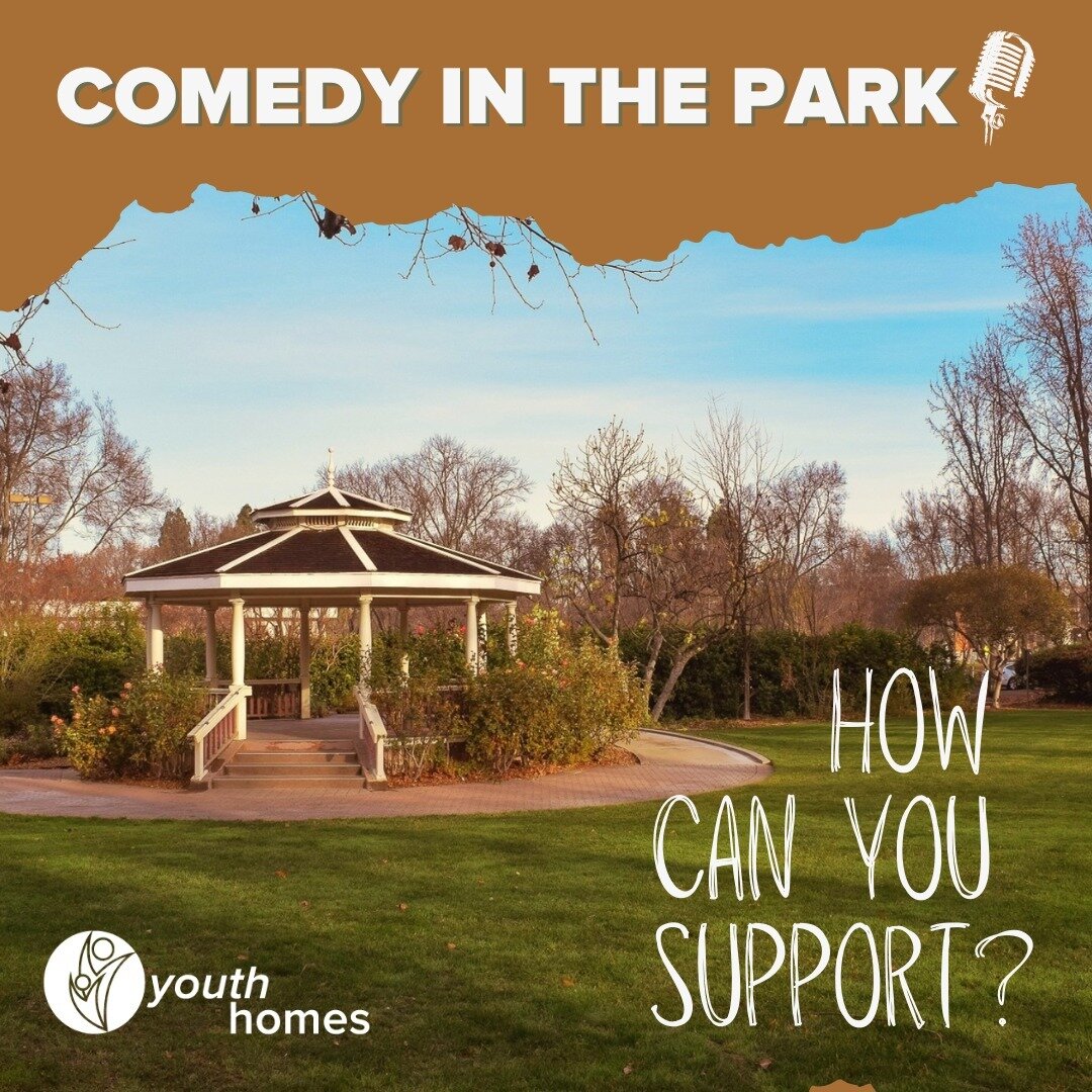 Every donation or purchase you make at Youth Homes Thrift Shop helps support our programs full of local young people and their growth. There are so many ways to support Youth Homes, including buying tickets to our in person events! Comedy in the Park