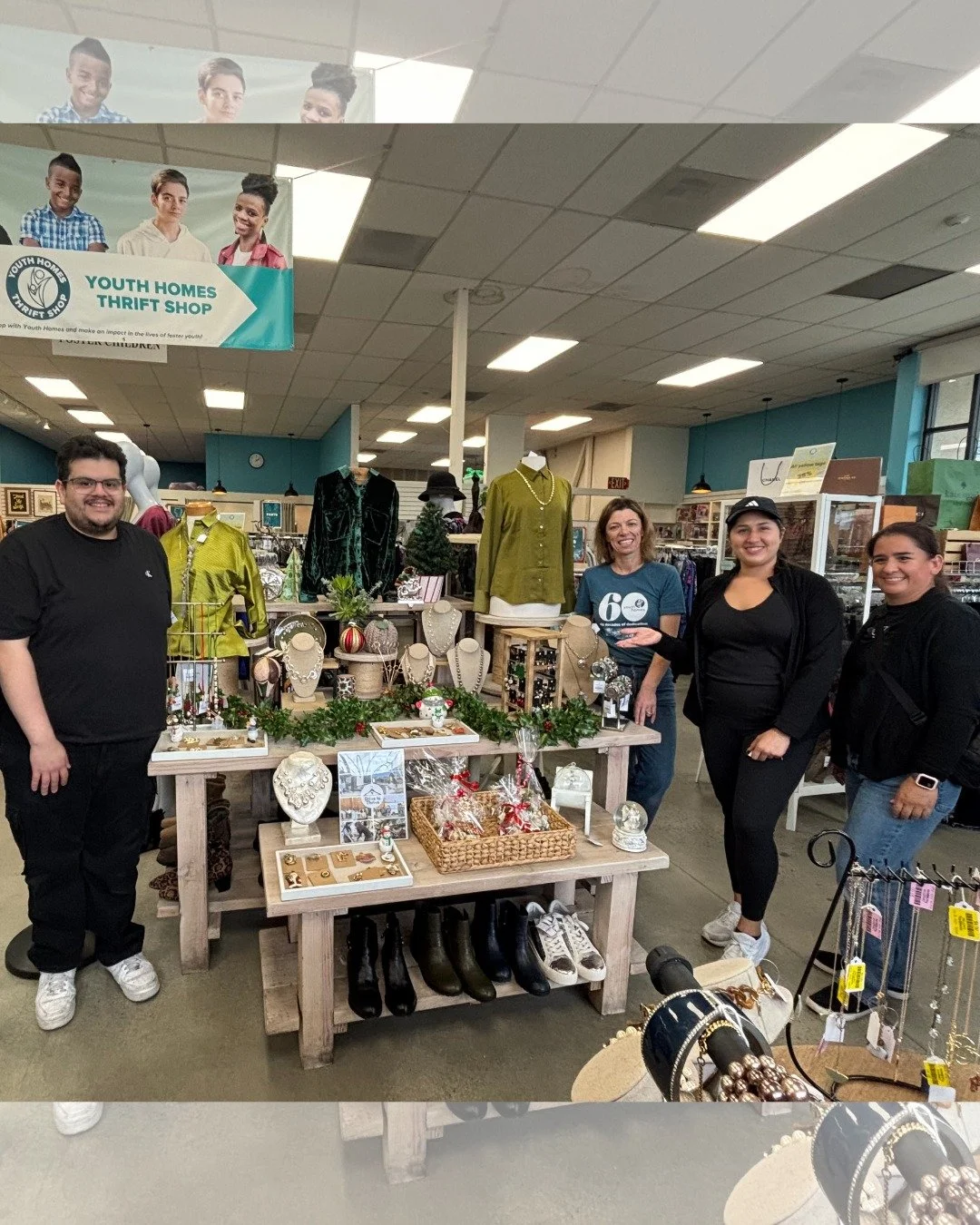&ldquo;Many hands make light work&rdquo; has never felt more true 💪 

Our monthly visits from the incredible team at Tommy Hilfiger/Calvin Klein have become such a gift to our shop! We&rsquo;re so lucky each time this group comes out to help - they 