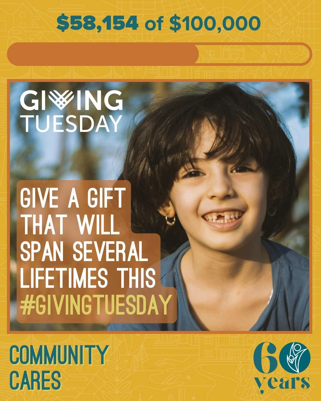 Today, millions of people around the world will show radical generosity by supporting the missions that mean the most to them. We know our Community Cares deeply about Youth Homes' clients, their families, and our community, and that support is criti