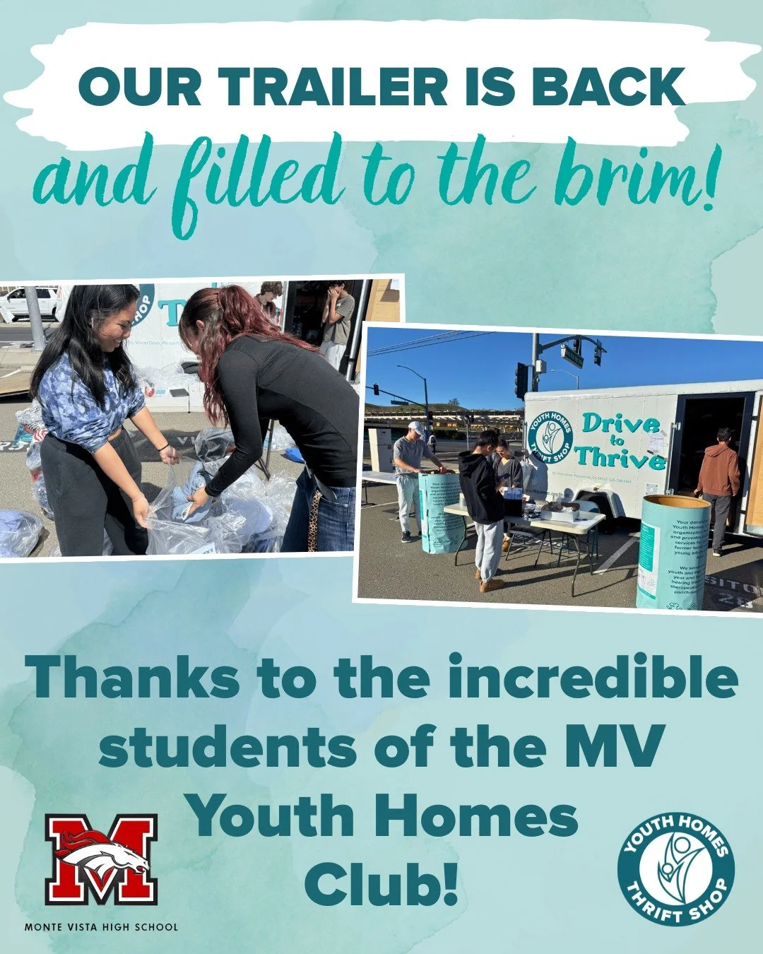 Another spectacular #DriveToThrive put on by our amazing young friends of the @mvyouthhomes Club 🥳 

We are so inspired by these students who have the drive (no pun intended!) to work hard and give back to their community, and the individuals and fa