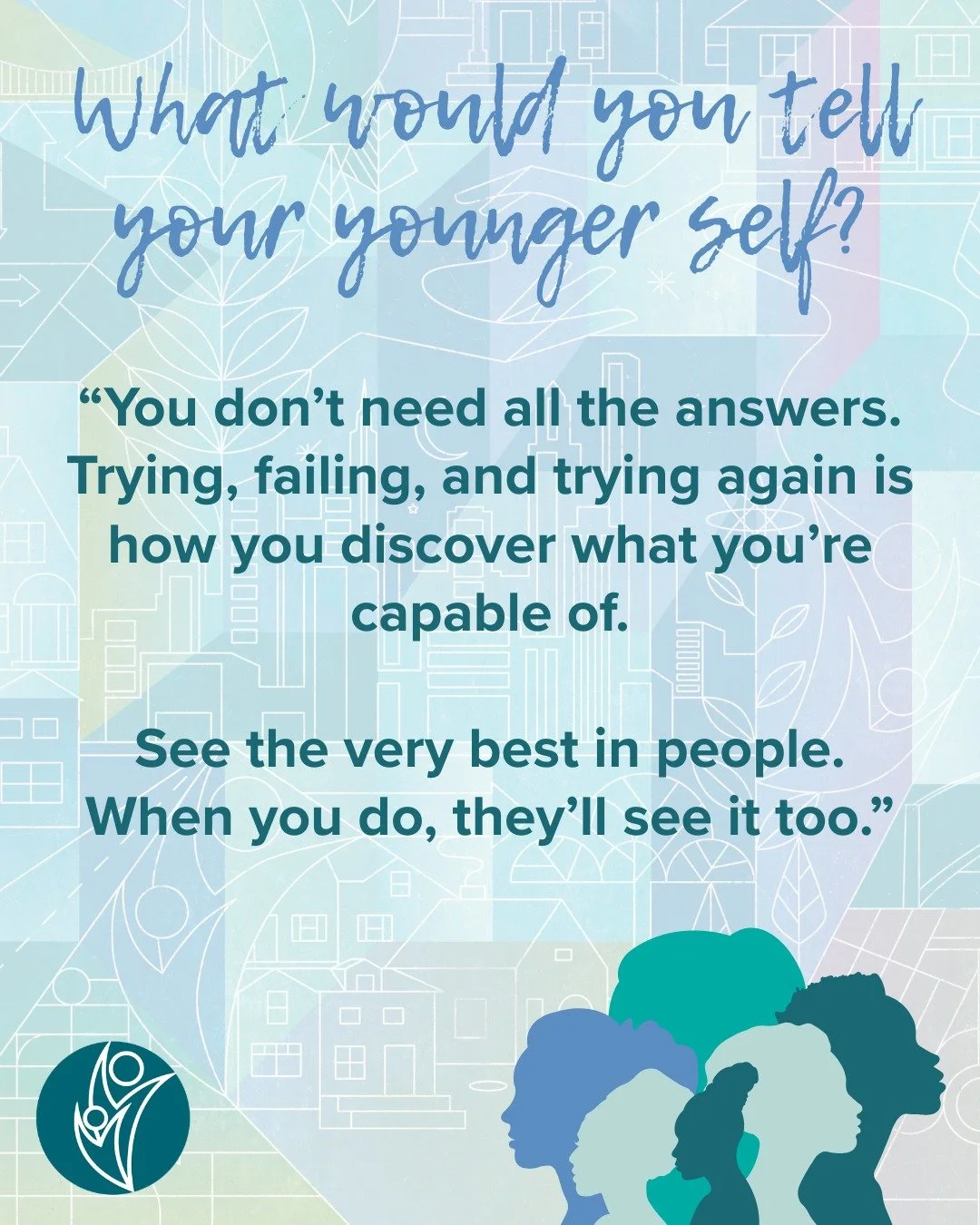 In celebration of #WomensHistoryMonth, we'll be sharing wise words from the female leaders of Youth Homes all month long 💭 It is our great fortune to have these thoughtful women as the driving force behind our impactful work!

#youthhomes #supportyo