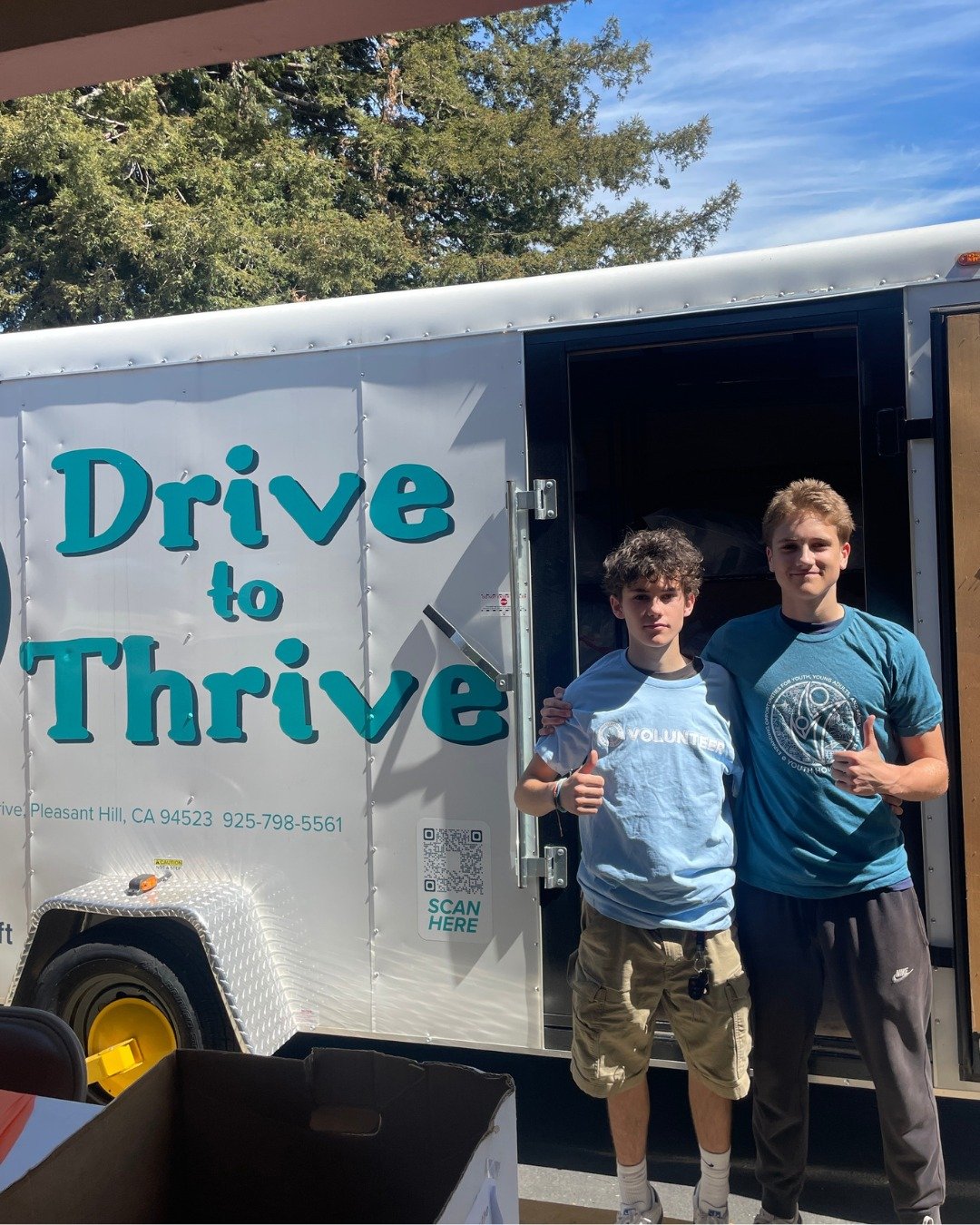Another Drive to Thrive was knocked out of the park by Jeremy and his friends from Miramonte High School 💪 Great job Miramonte team!

When you host a Drive to Thrive, your collected donation items find new life at Youth Homes Thrift Shop, and that r