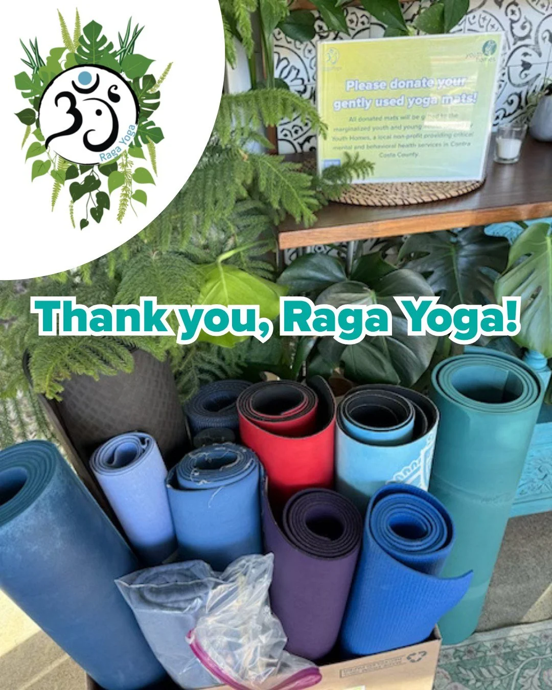 Youth Homes providers asked and our community delivered 🥳

A huge thank you to our wonderful friend CJ, owner of @raga_yoga, and her students for donating their gently used yoga mats to our clients 🙏 Over the past several months, our youth have bee
