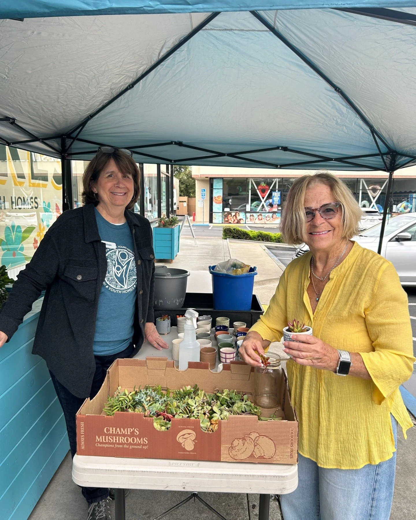 Some sweet pics of our crew celebrating sustainability, second chances, and our beautiful Mother Earth last Wednesday! 🌍️🌱

Between succulent potting and delicious regenerative food samples from @ojasweco, it was a wonderful afternoon of community,