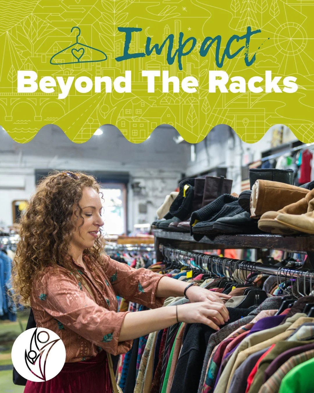 At Youth Homes Thrift Shop, the impact goes far beyond the racks 💙

When Olivia* started her first job through our Employment Development Program at Youth Homes Thrift Shop, she struggled with focus and confidence. But with encouragement, patience, 
