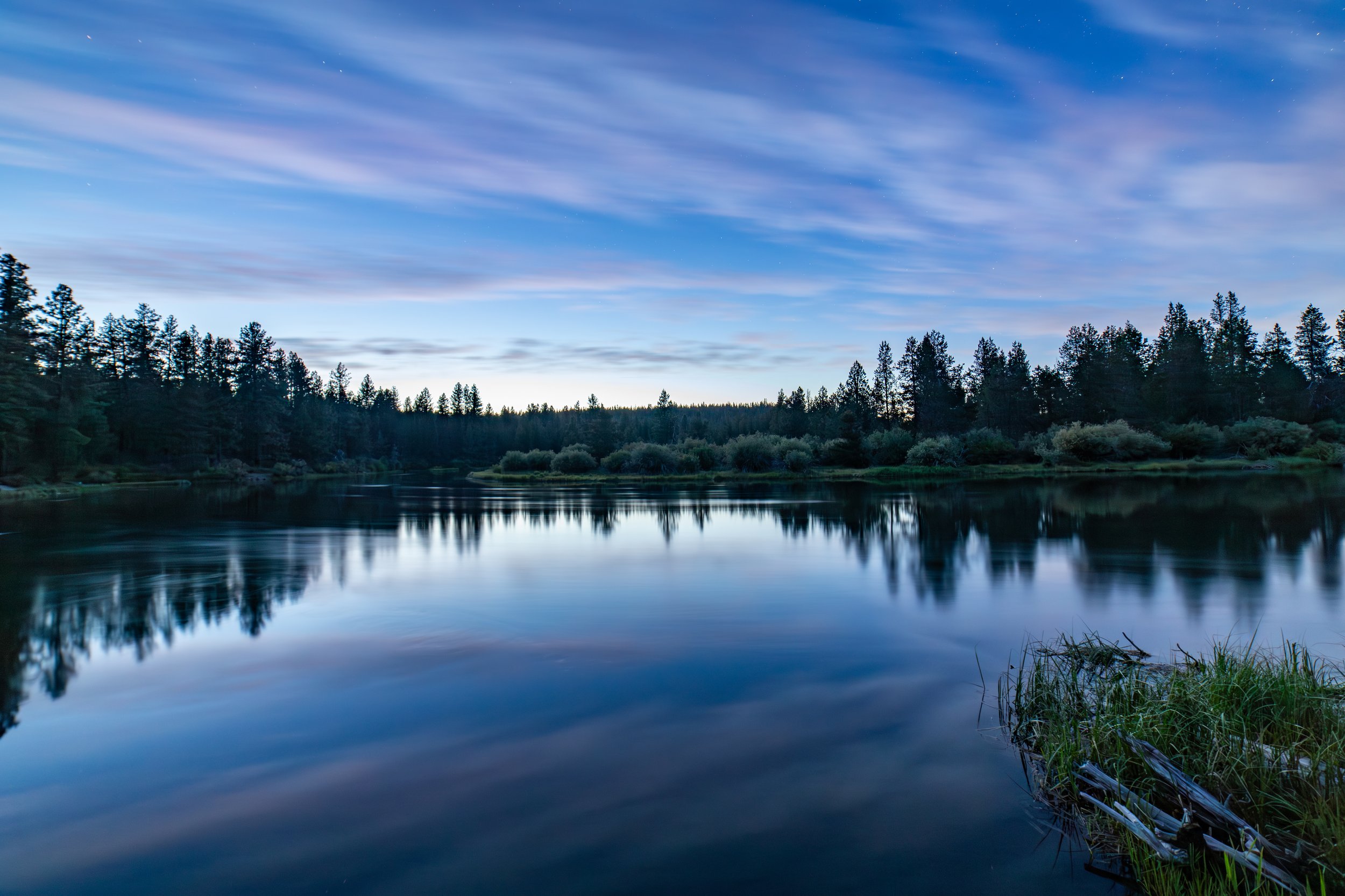 Twilight Over the Deschutes