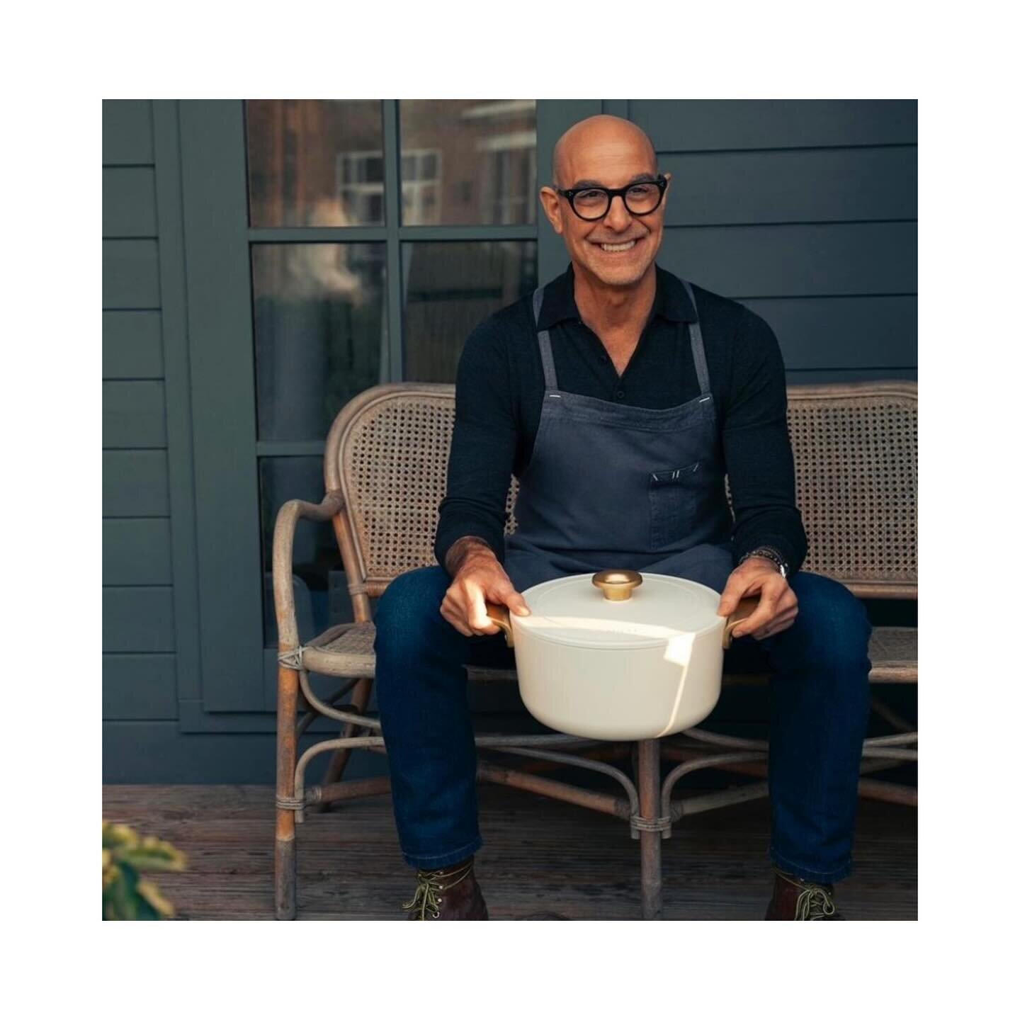 Tucci by GreenPan collection exclusively at @Fortnums. 

Designed by @stanleytucci in collaboration with @theoriginalgreenpan, each piece is handmade in Italy and crafted to bring joy to the passionate home cook&rsquo;s everyday kitchen. 👨🏻&zwj;🍳?