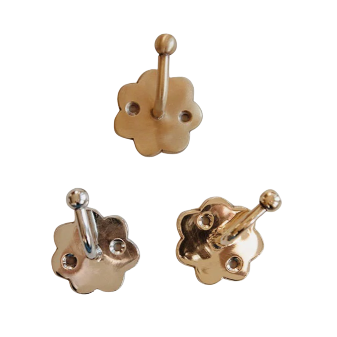 Unlacquered Brass Hooks