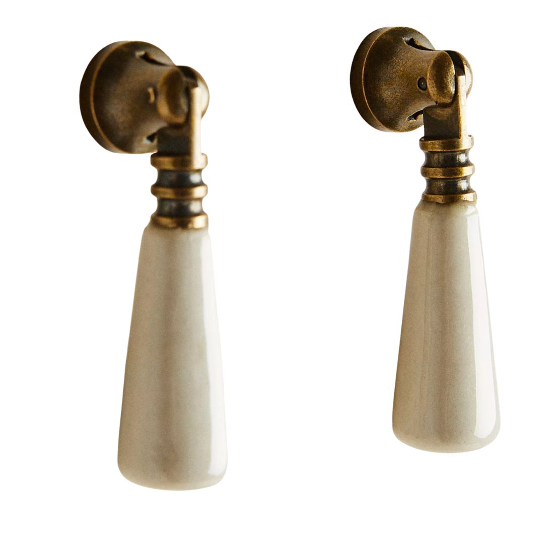 Ceramic Droplet Knob Set