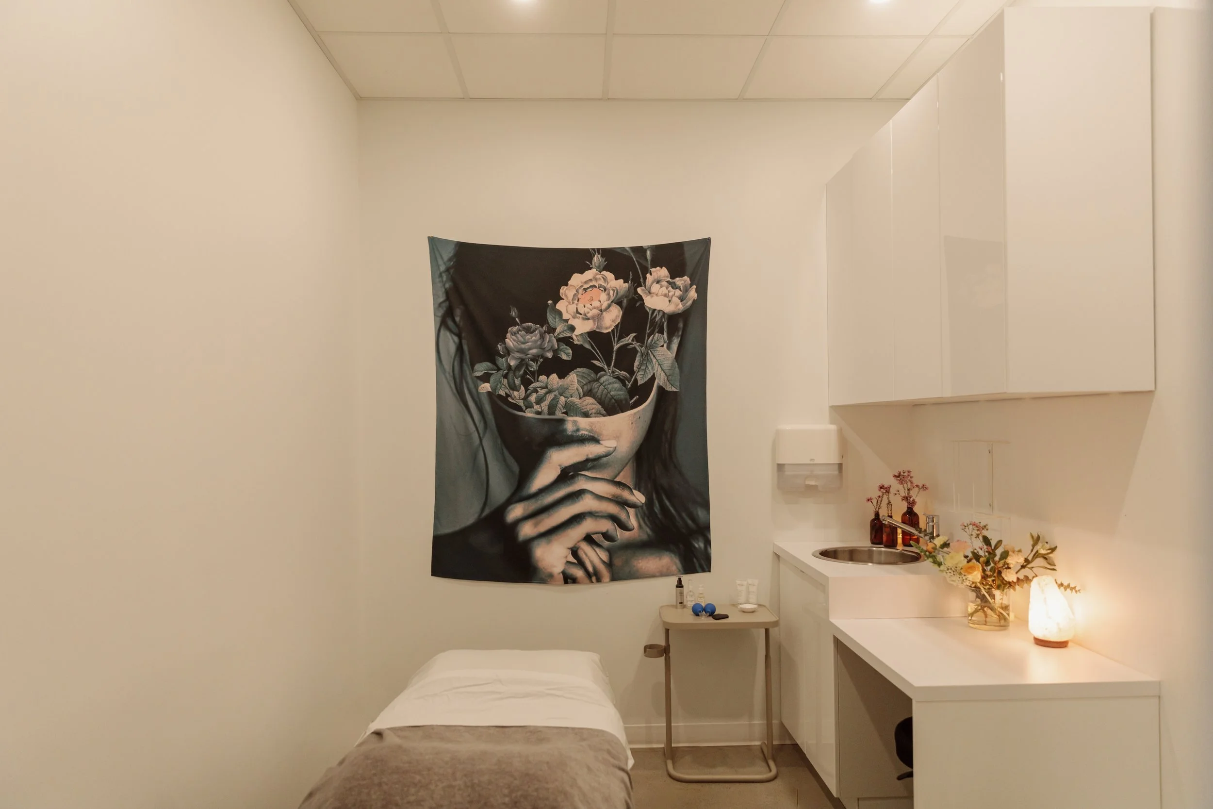 Treatment Room for Photobiomodulation Therapy (Red & Near-Infrared Light)