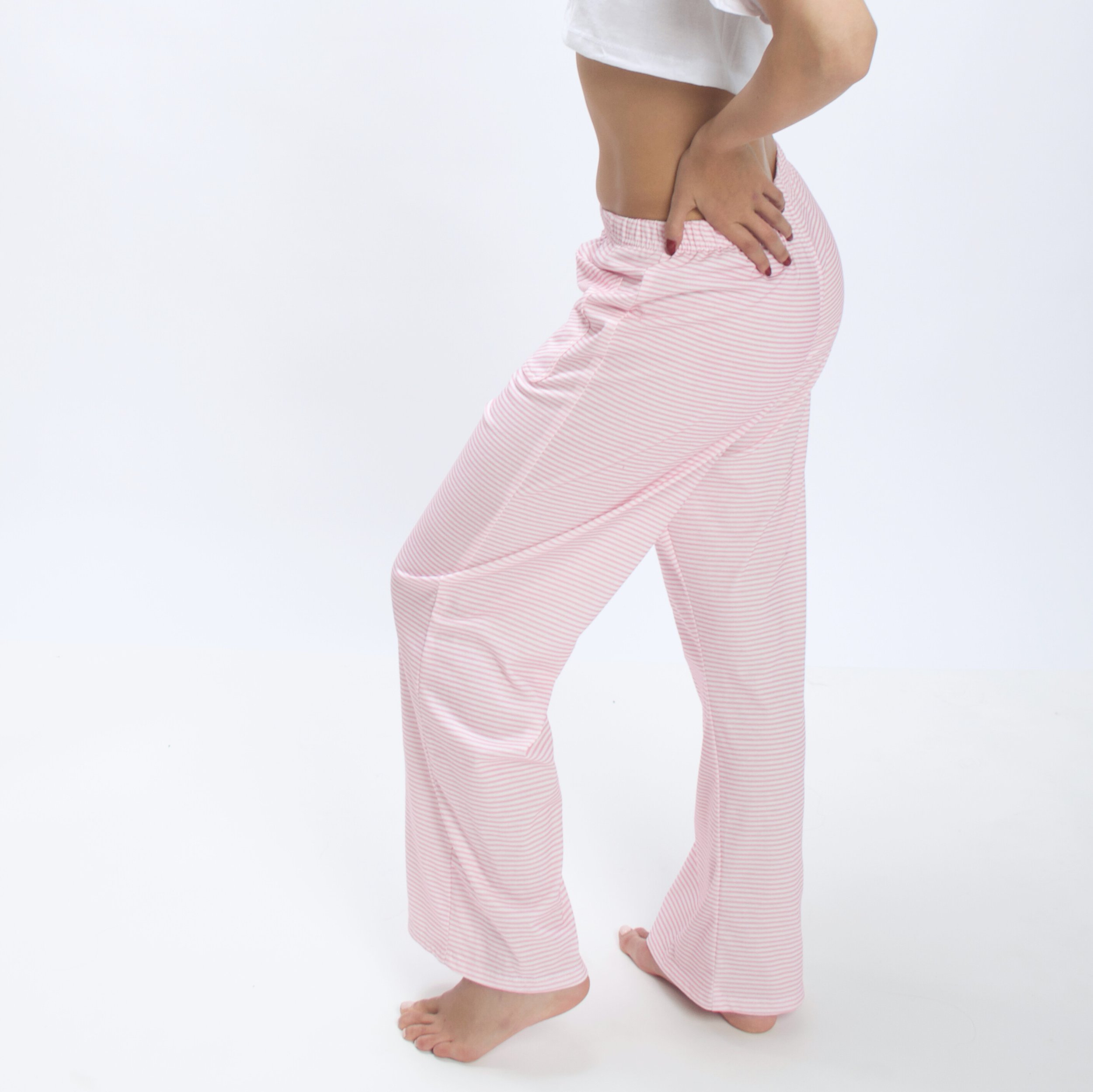 pantalón low rise mujer