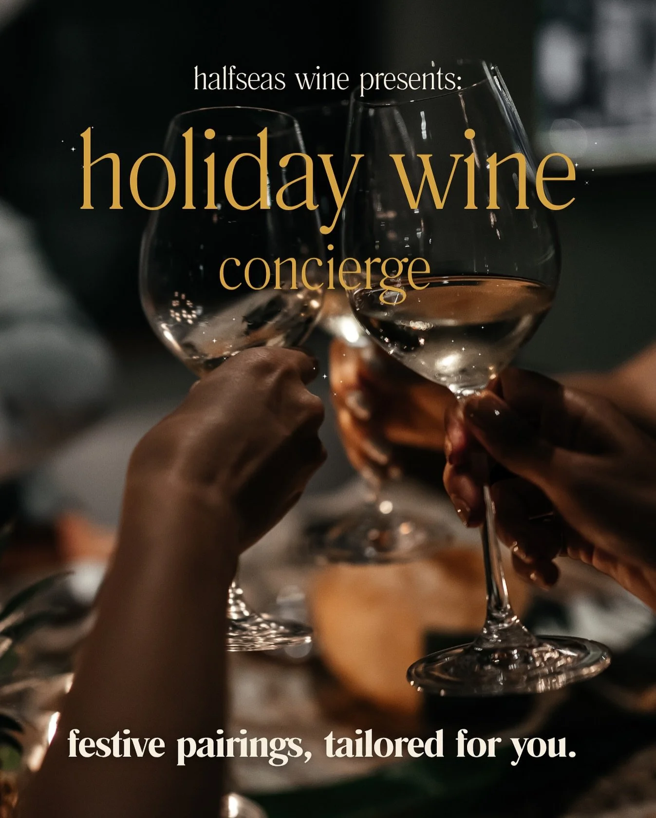 Let us handle the hard part &mdash; choosing the perfect wines for your holiday table.🍷✨

Tell us your menu, guest count, and budget, and our sommelier will curate a thoughtful lineup that pairs beautifully with your celebration.🥂

With an extensiv