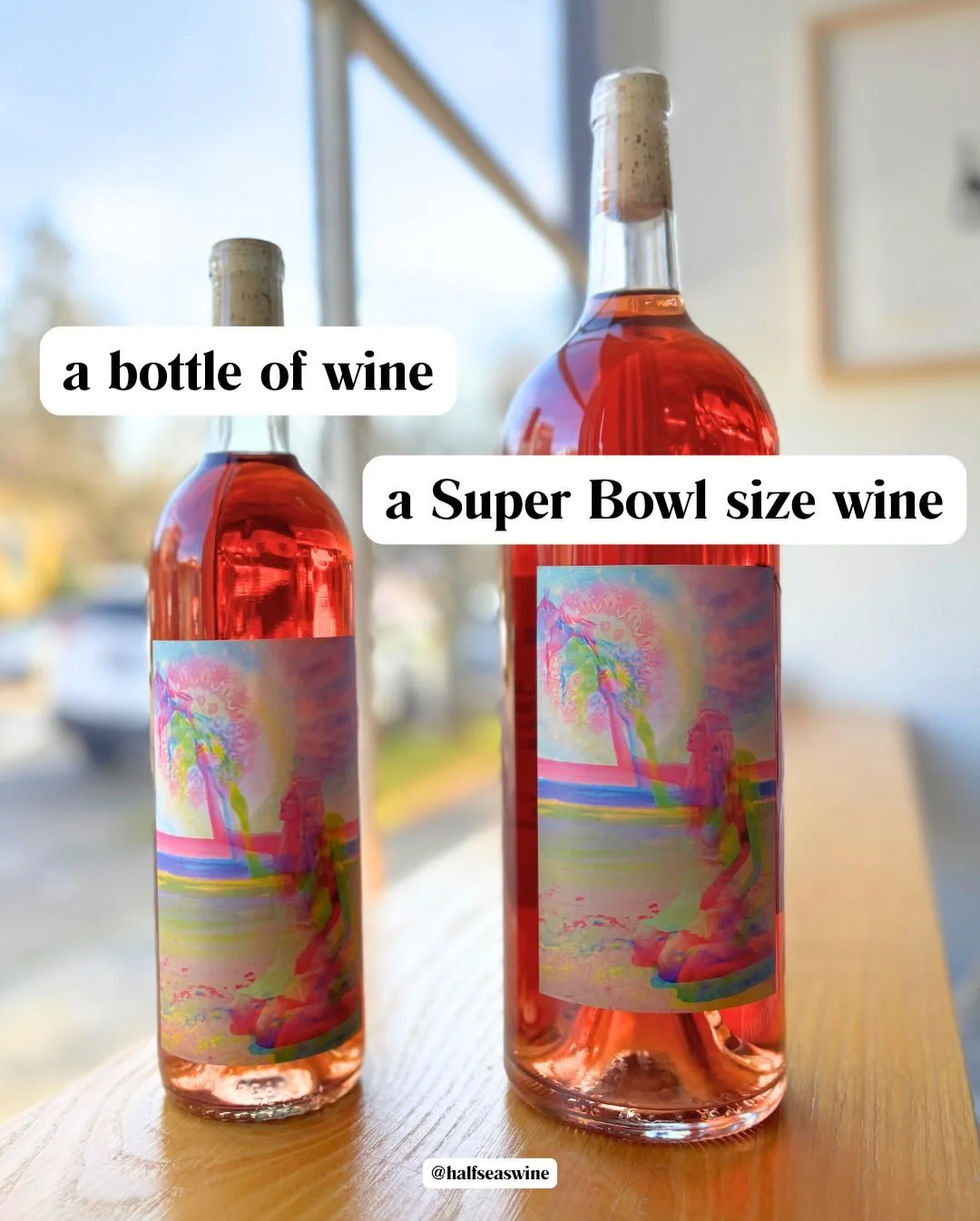🏈🍷 Super Bowl weekend = big game, big bottles, zero halftime wine emergencies.

Stop in Friday + Saturday to stock up on party wine that actually lasts: large formats, magnums, and crowd-pleasers ready to roll.🍾

✨ Perfect gift for your party host