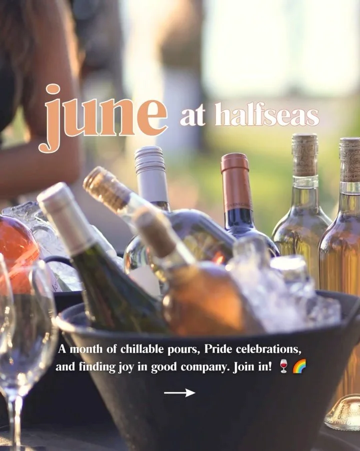 June is looking pretty chill around here. 😎🍷

This month we&rsquo;re celebrating Chillable Everything &mdash; light reds, crisp whites, bubbles, ros&eacute;, and all the wines we want to drink on a sunny patio. 

Add in a few new events, Pride cele