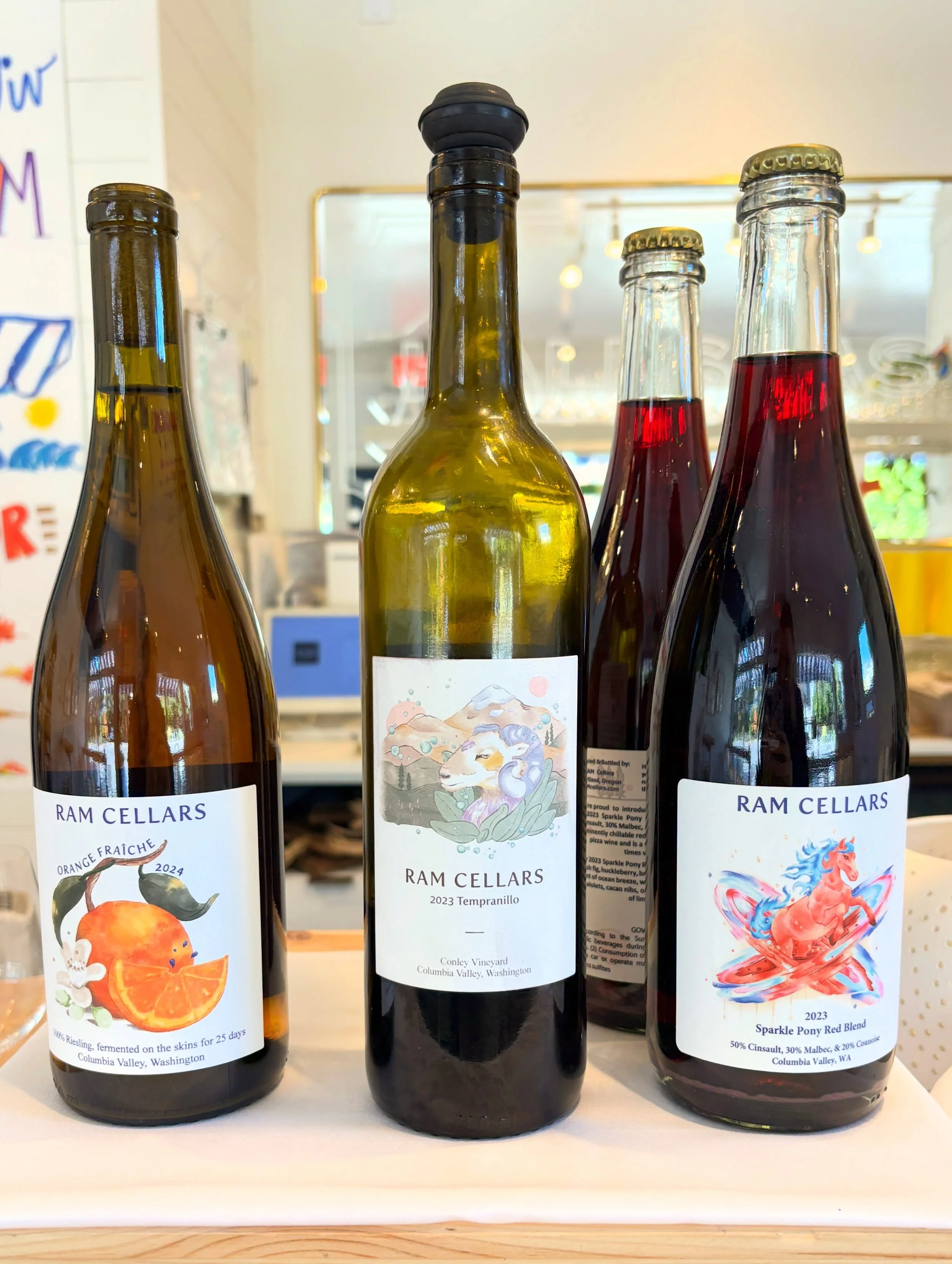Missed our Meet the Maker tasting with Vivienne Kennedy of RAM Cellars? Good news! We&rsquo;re keeping the flight pouring through the weekend while supplies last! 🍷✨

3 wines, just $20! Here&rsquo;s what&rsquo;s in your glass:

🍊 2024 Orange Fraich