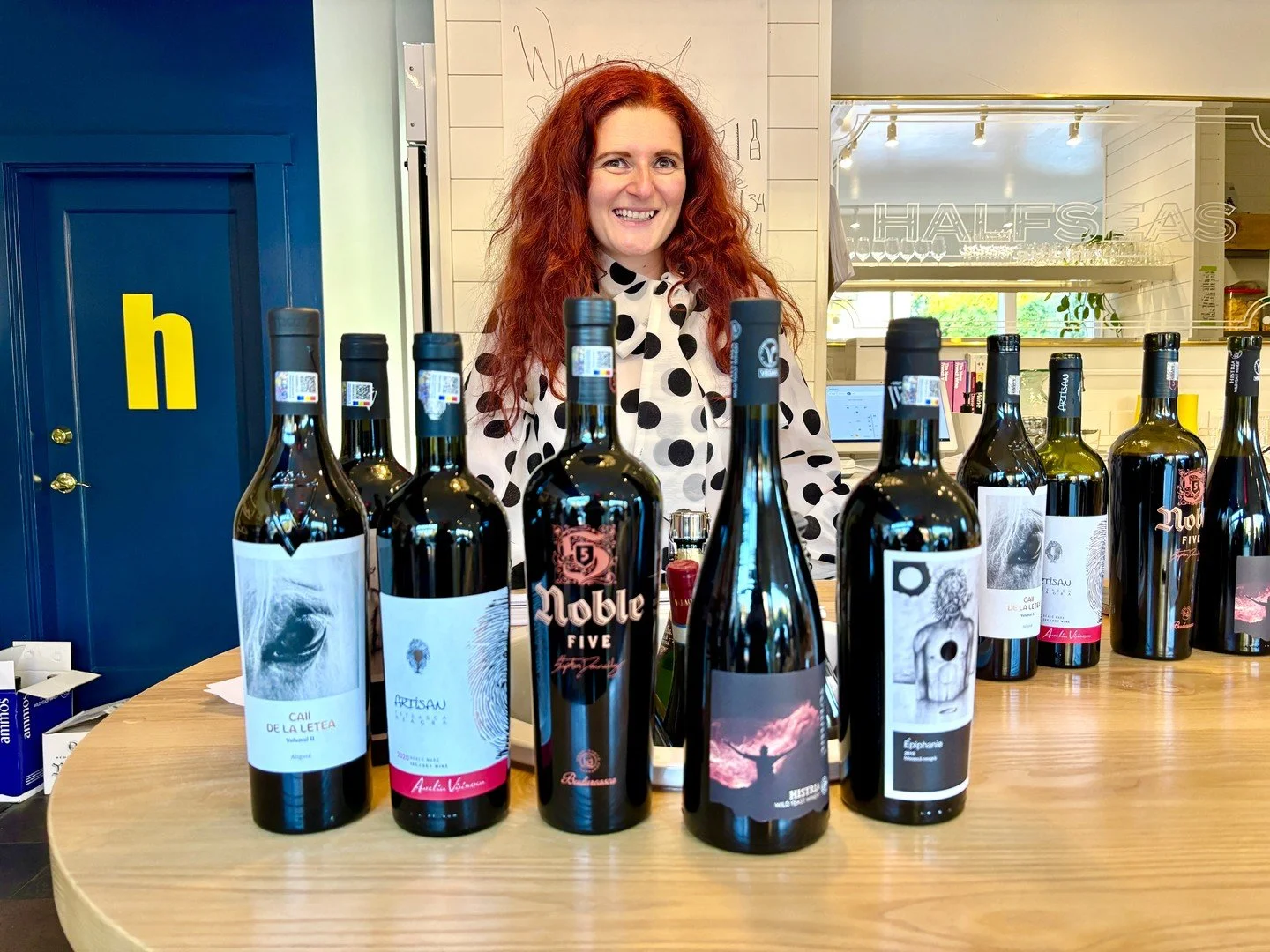 Something wickedly good is coming back to Halfseas... 🦇🍷🇷🇴
ㅤ
Just in time for spooky season, we're taking another delicious little trip to Romania's wine country.
ㅤ
Back by popular demand for her THIRD visit, we're welcoming Teodora Baba of Teinn