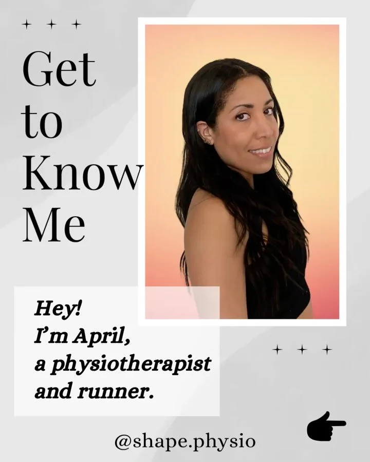 Let me introduce myself. ✨

*****

Follow @shape.physio for running tips on how to become a better and healthier runner. ✨

#physiotherapist#sportsphysiotherapy #runningphysio #runnersofinstagram👟🏃
#running