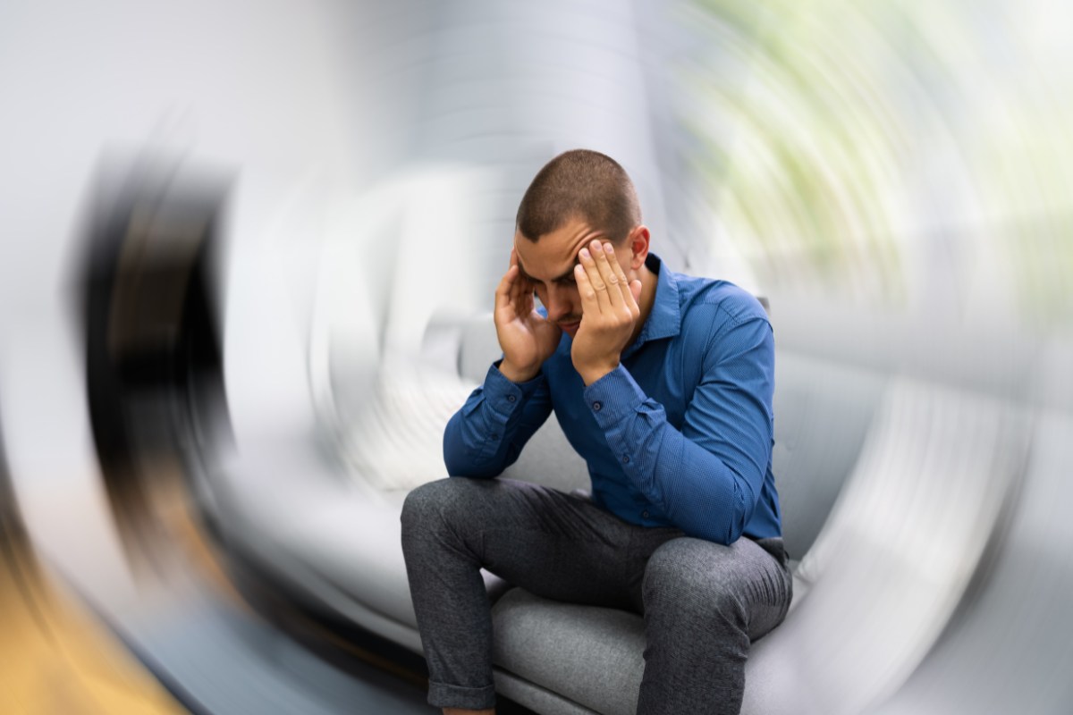 Patient with vertigo