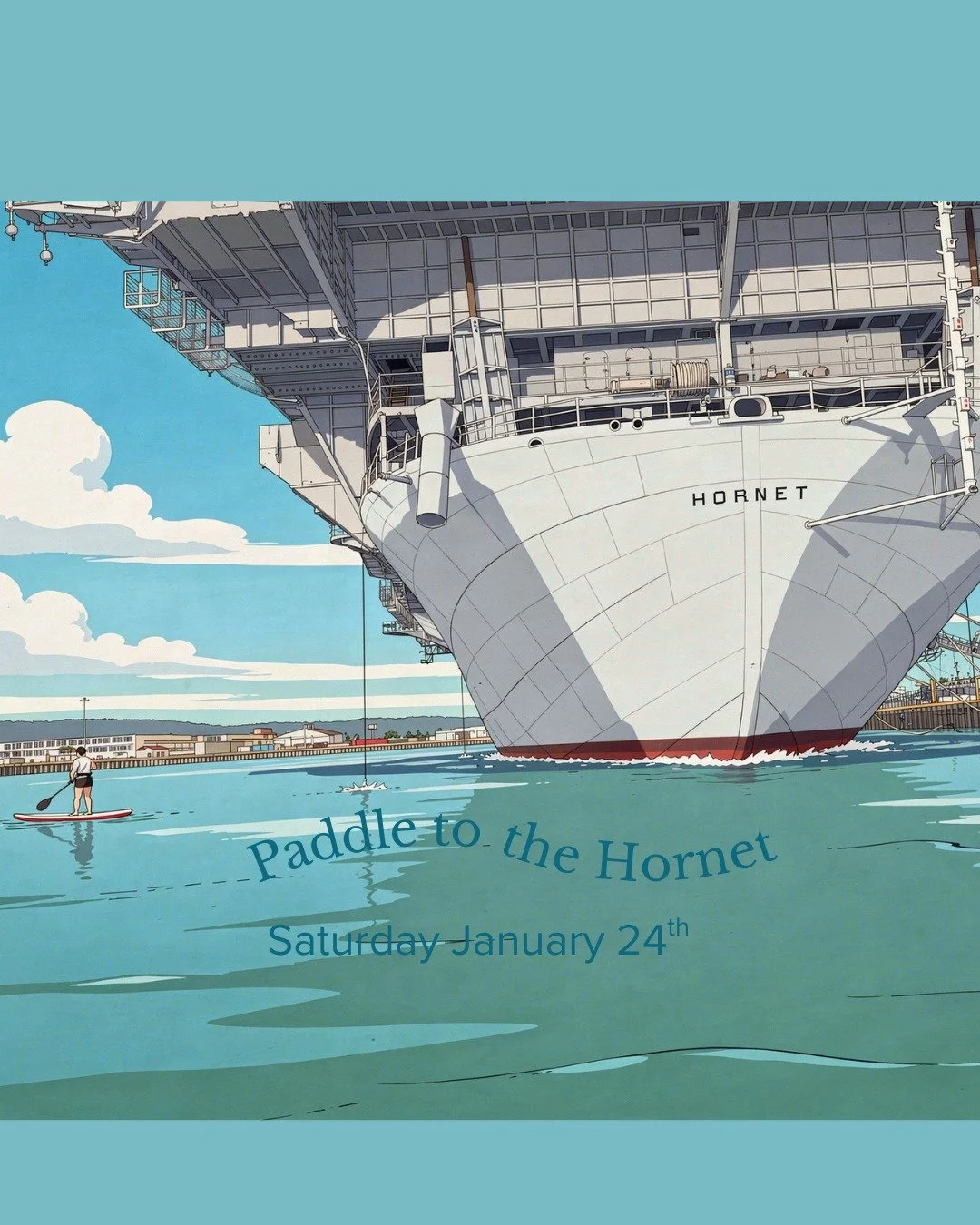 Paddle to the Hornet! Saturday we have a paddle planned from SeaTrek Alameda to the USS Hornet and back. It's about 5-5.5 miles, but we do have a shorter option available.
Want to join us? Send a message and we will tell you how!

#ohanapaddleclub #s