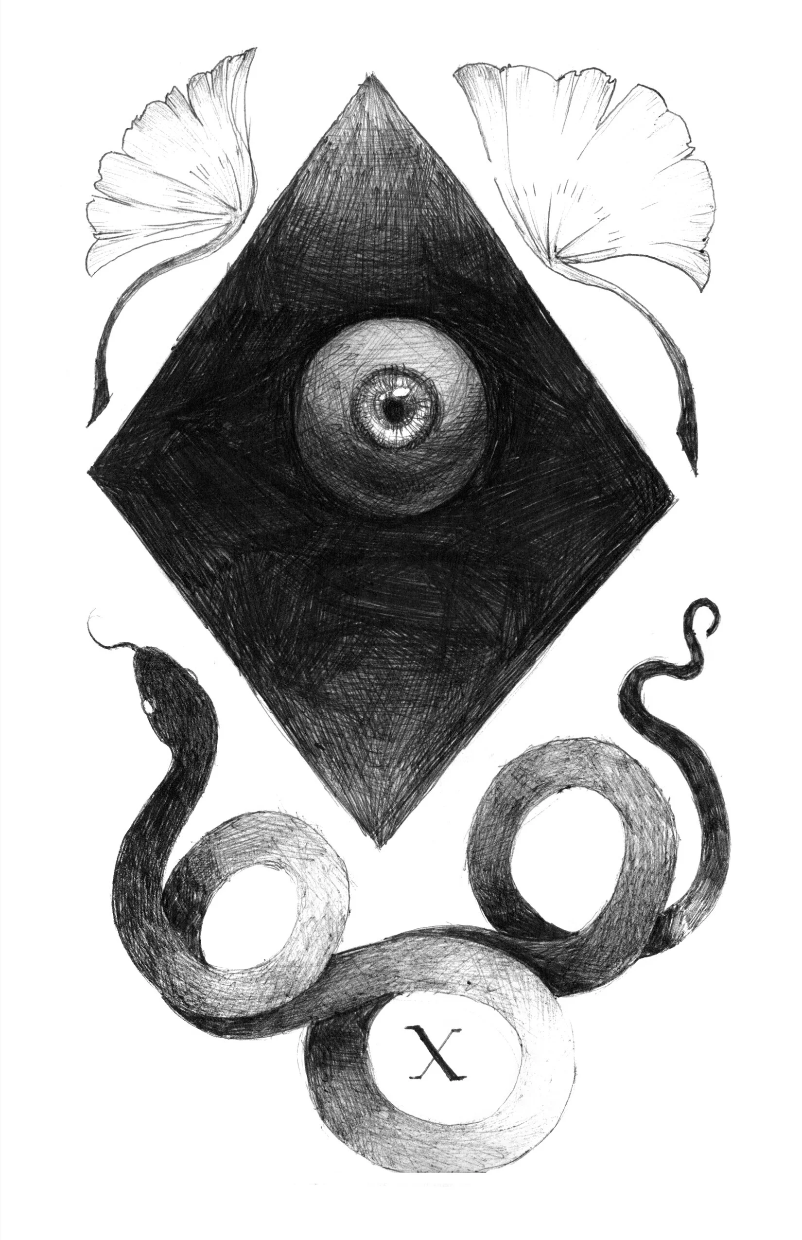 Sketchbook '17. Ballpoint and gel pen in sketchbook