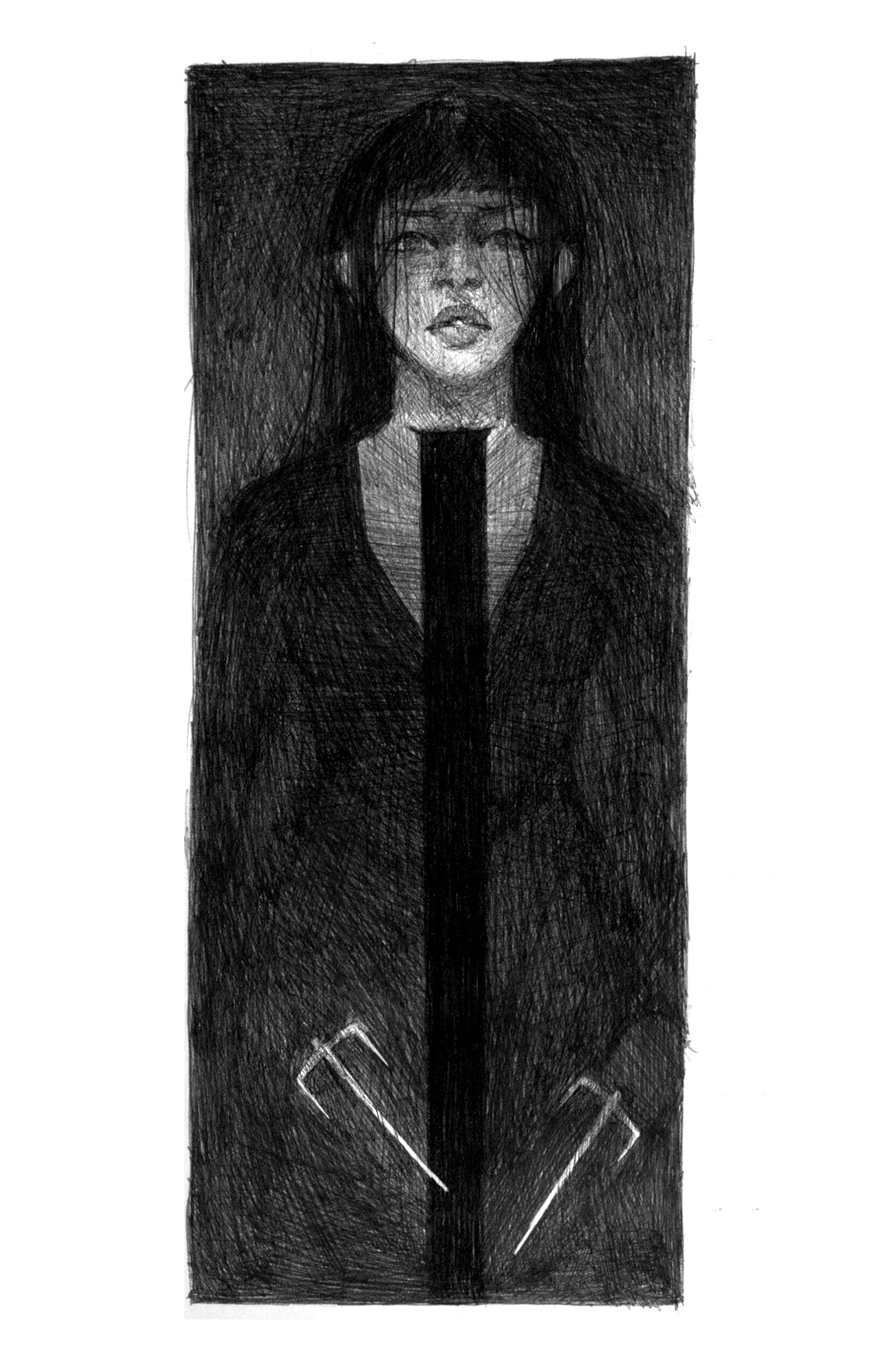 Sketchbook '17. Ballpoint and gel pen in sketchbook