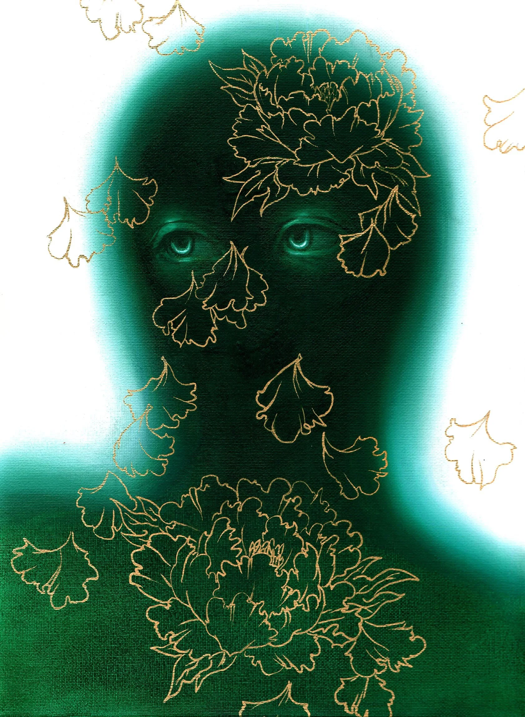 Interference no. 4. Oil on canvas. 12x16in