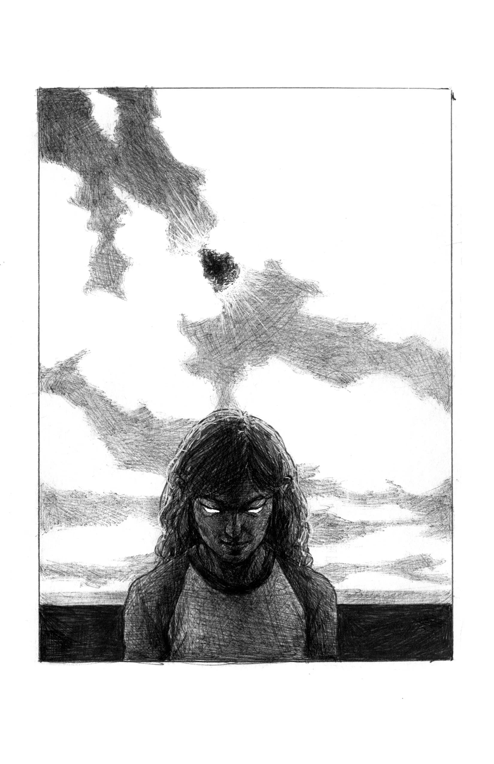 Sketchbook '17. Ballpoint and gel pen in sketchbook