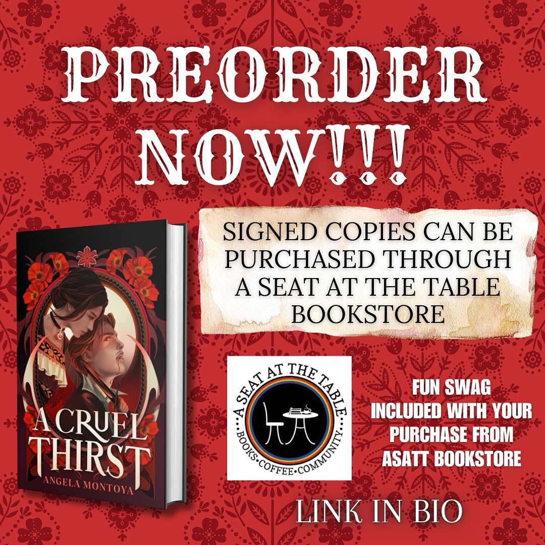 If you&rsquo;d like to support an AMAZING indie bookstore and get a signed copy of A CRUEL THIRST, follow the link in my bio!

Learn more about @aseatatthetablebooks here!

WE LOVE INDIE BOOKSTORES!!!

#indiebookstore #buylocal #elkgrove #elkgroveca 