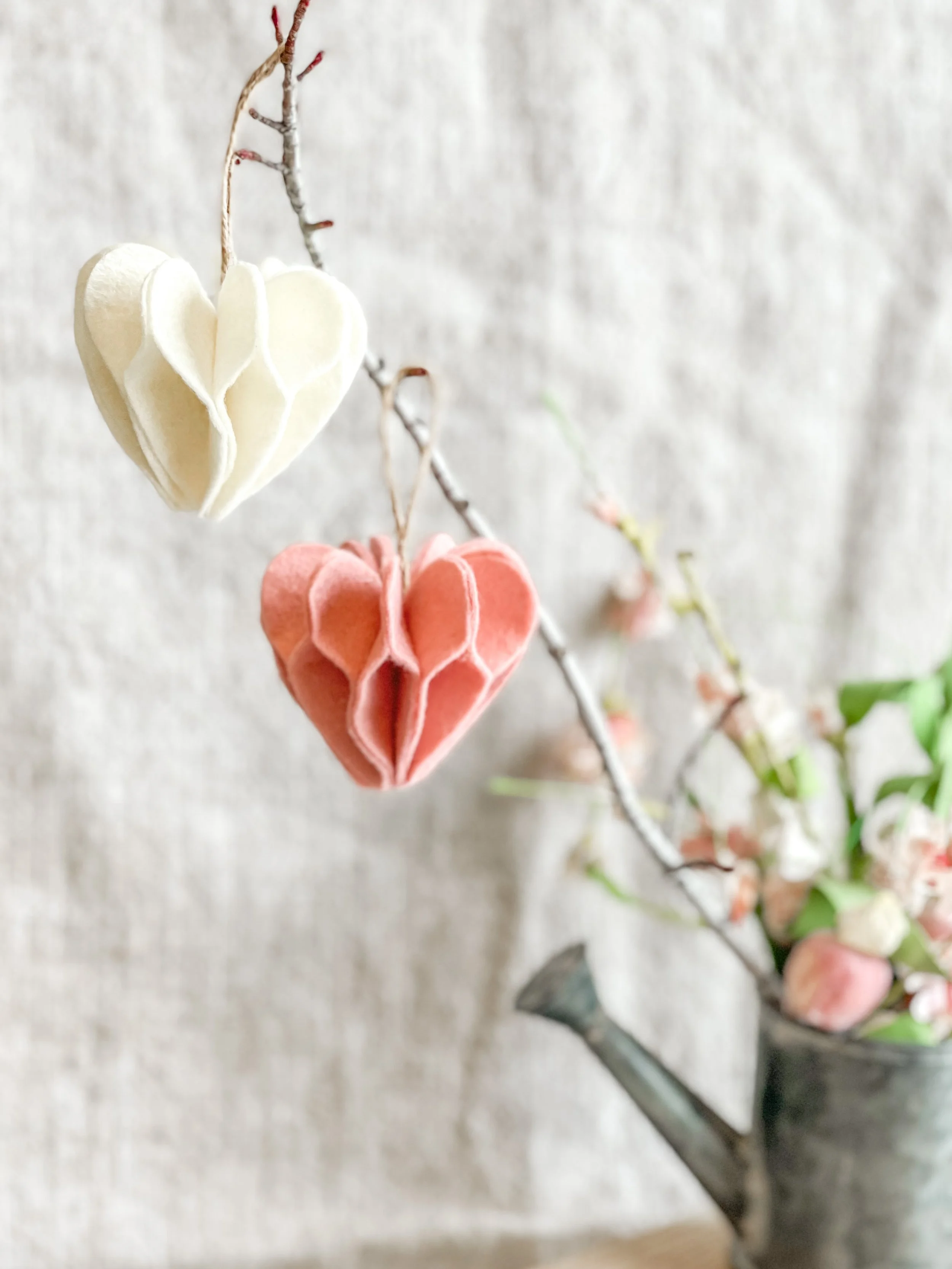 Felt Heart Ornament