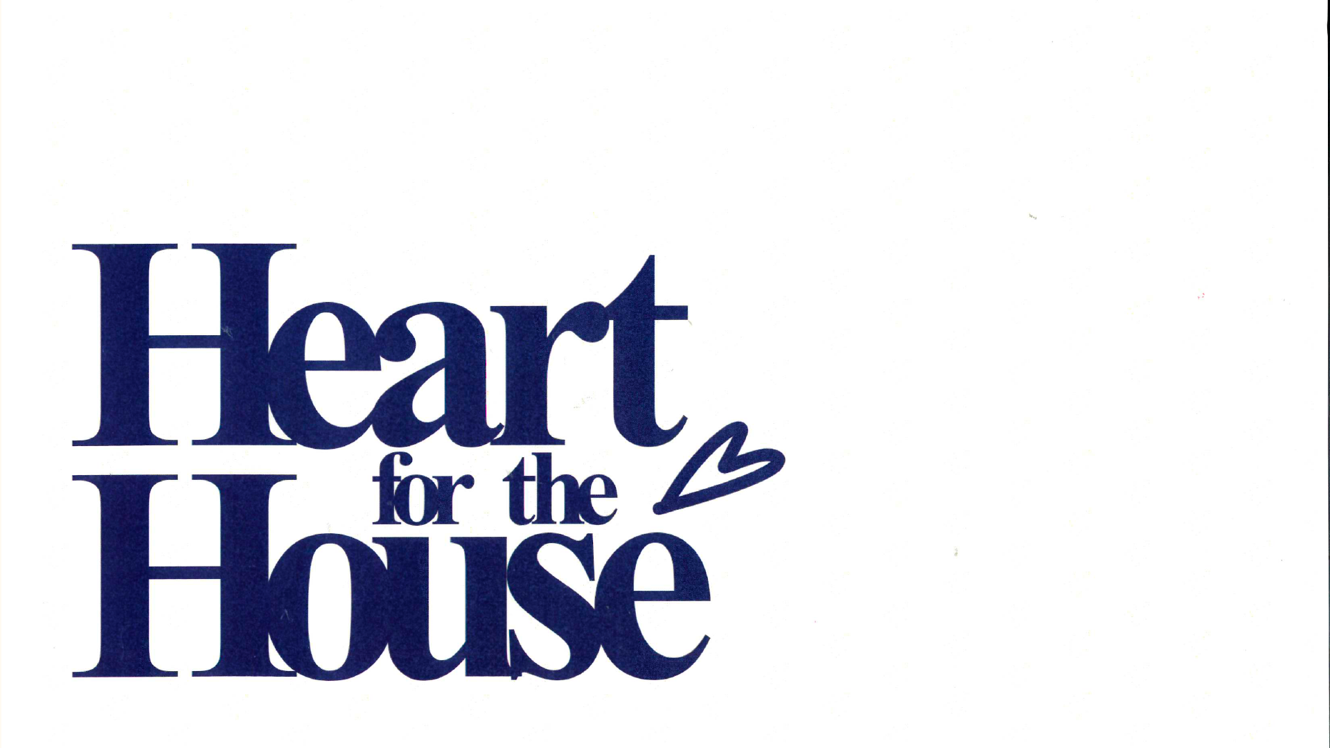 Heart for the House Offering (TUGGERS)