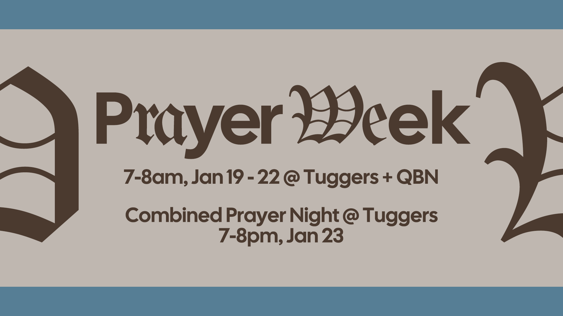 Prayer Week