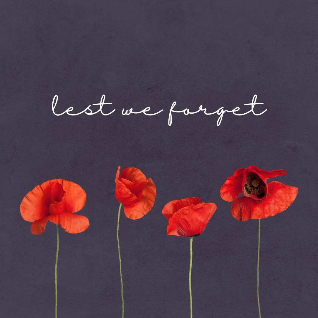 Today on the 11th of November on the 11th hour we reflect on the sacrifices made by the brave men and women who died serving our nation.

#Gratitude 🙏