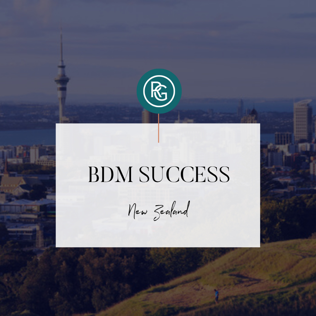 BDM Success - New Zealand