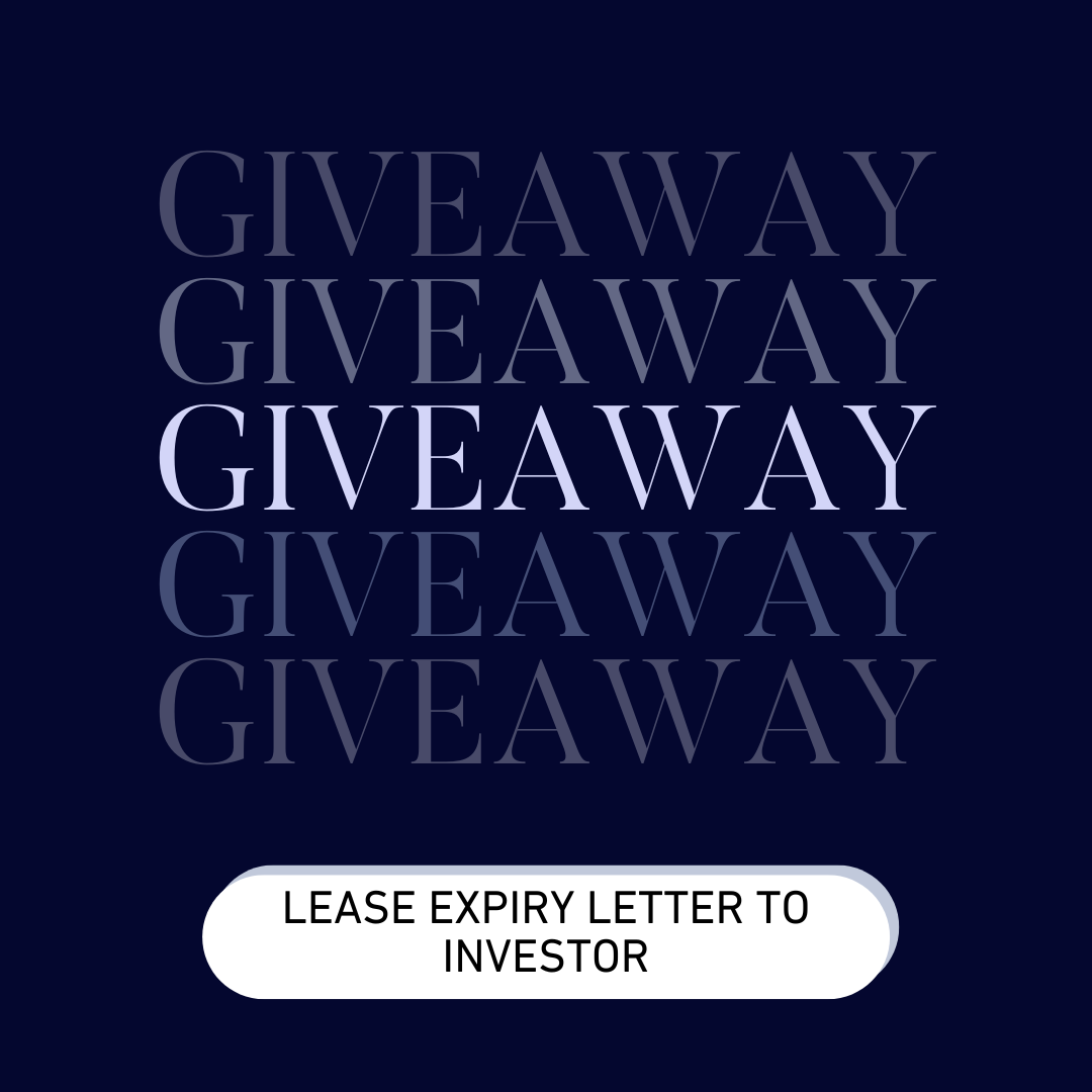 Lease Expiry Letter to Investor