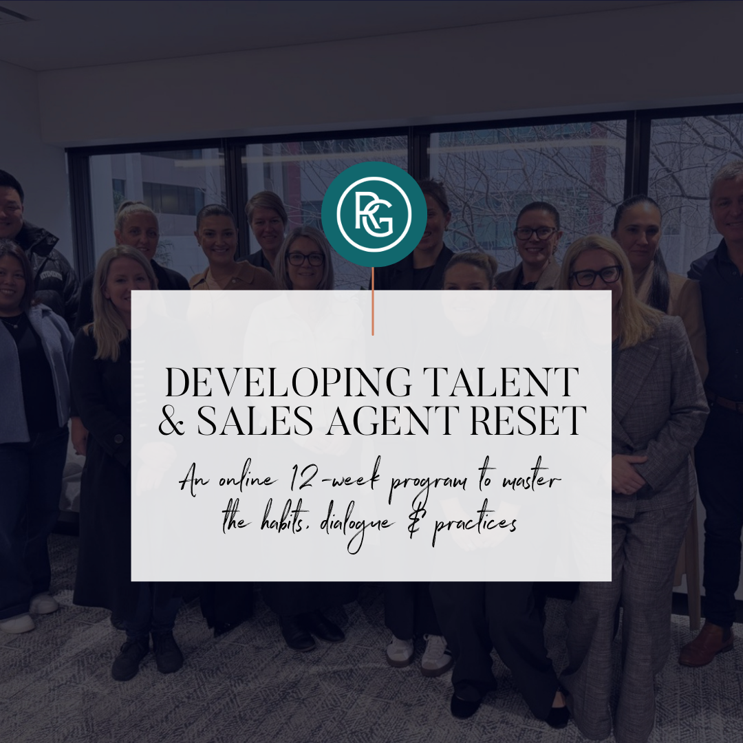 Developing Talent & Sales Agent Reset Online 12-Week Program