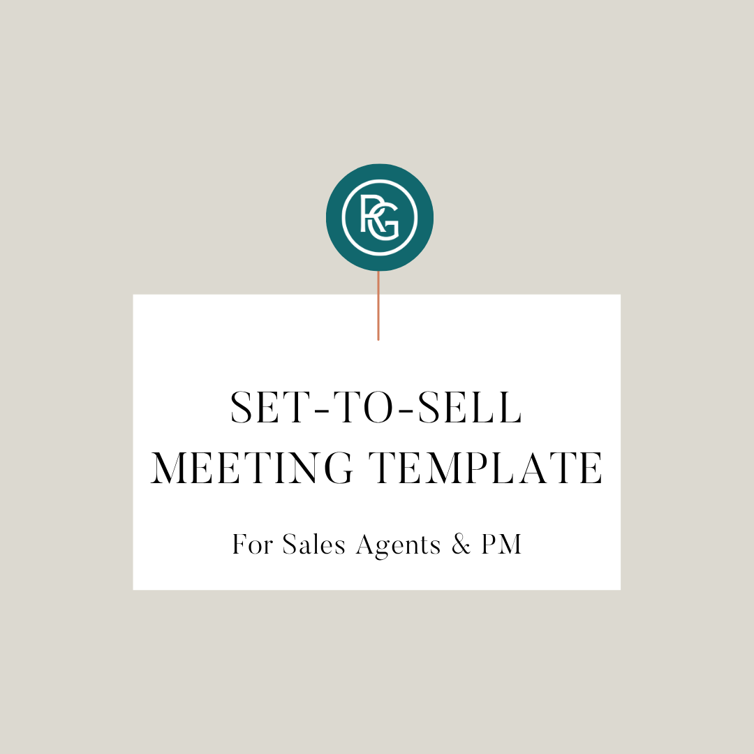 Set-to-Sell Meeting Template