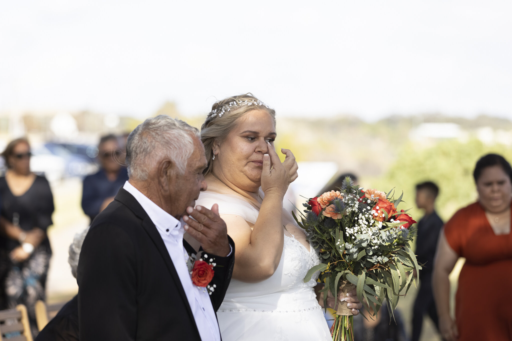Wedding ceremony at Beach in Geraldton Wedding photography.jpg