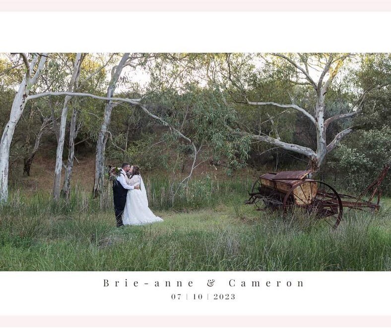 Brie-anne &amp; Cameron 
❤️🥂

Last Saturday we were really honoured to photograph Brie-anne &amp; Cameron's beautiful wedding. 

The ceremony and reception were both held at the Bush Tub area on Nukara Farm.

What an emotional ceremony it was! Espec