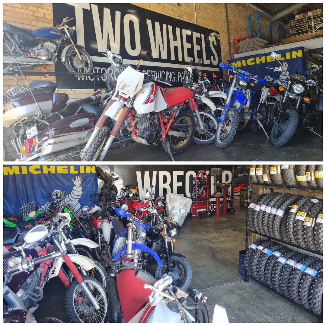 We have service work and repairs coming out the wahzooo 😝 please be paitent with us as we are thriving to be the best small service shop in our local area :) #motorcycle #twowheels #motorcycleservice