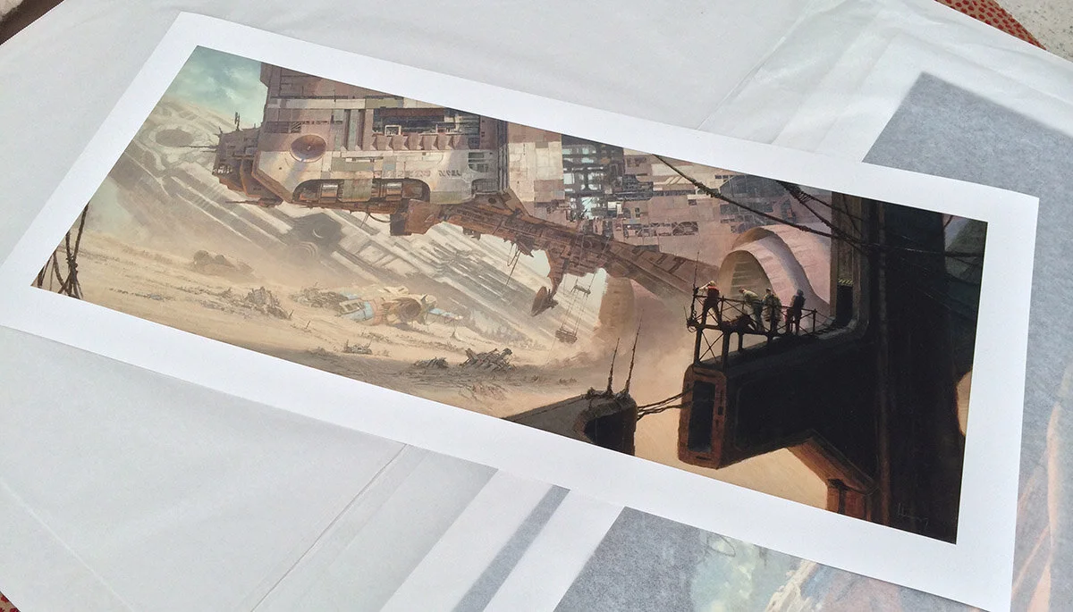 Sky Burial #2 . Fine Art Print