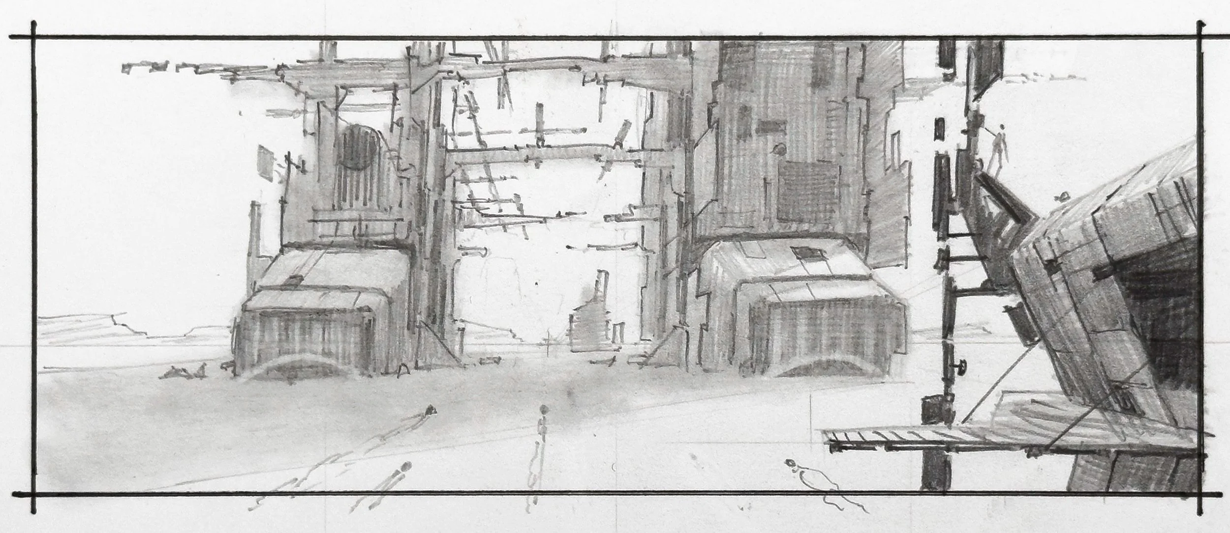 Vantage Point Redux 2 - Sketches