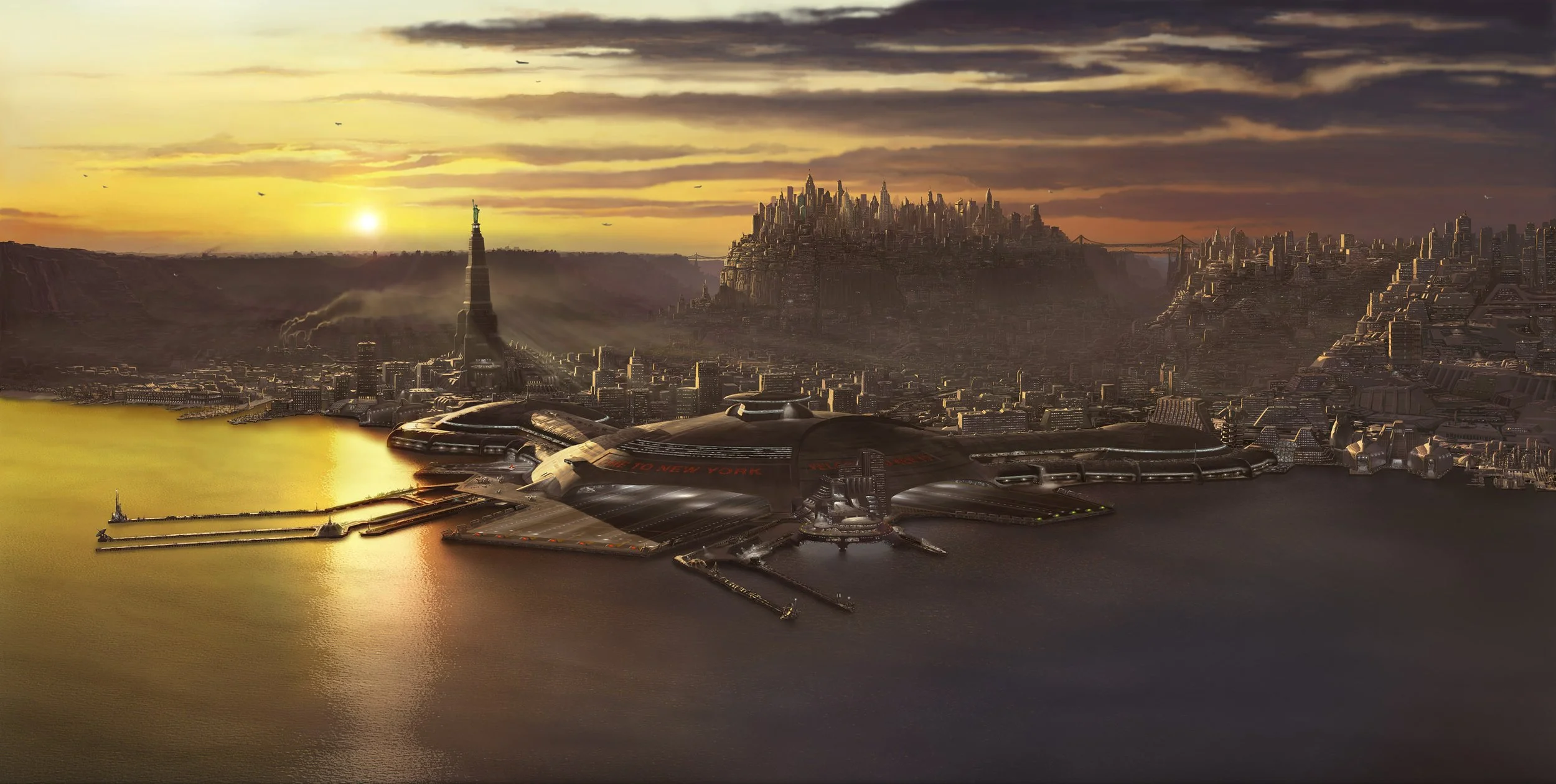 Shot FS 11 - Full matte painting
