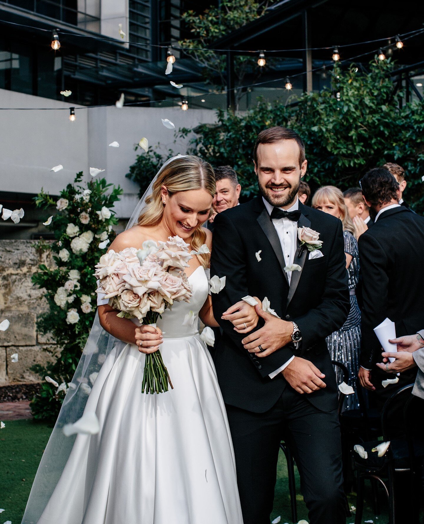 Madi &amp; Nic have been featured on @polkadotwedding for their Black &amp; White issue. Head to their website to check it all out. Such a beautiful day put together by such an amazing team! ⁠
⁠
Hearts are full today! ⁠
&ldquo;Ebony was amazing. She 