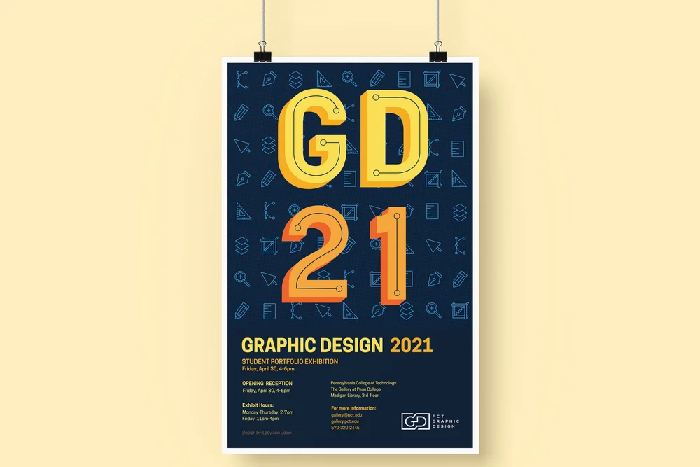 Graphic Design 21 Poster Lady Ann Morales