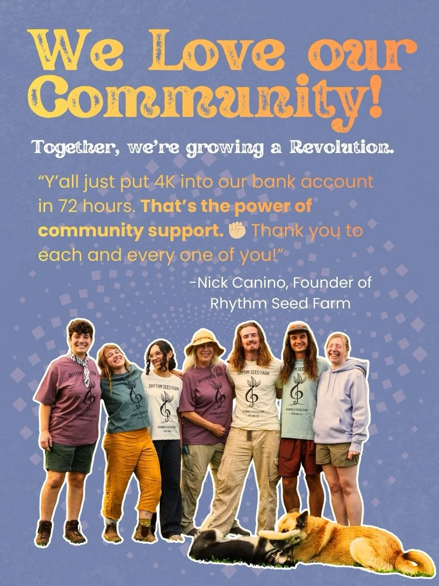 Our community is amazing!

In just 72 hours, y&rsquo;all helped raise $4,000 through GiveGuide. ✨

That&rsquo;s the real power of community support. ✊🏼

Thank you to everyone who showed up, shared, and donated&mdash;we couldn&rsquo;t do this without