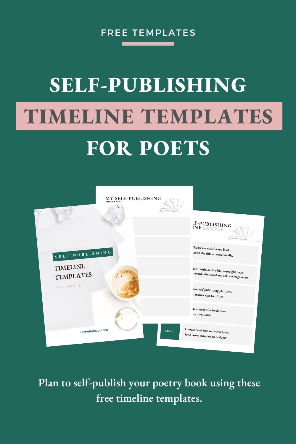 Sample SelfPublishing Timeline Templates for Poets