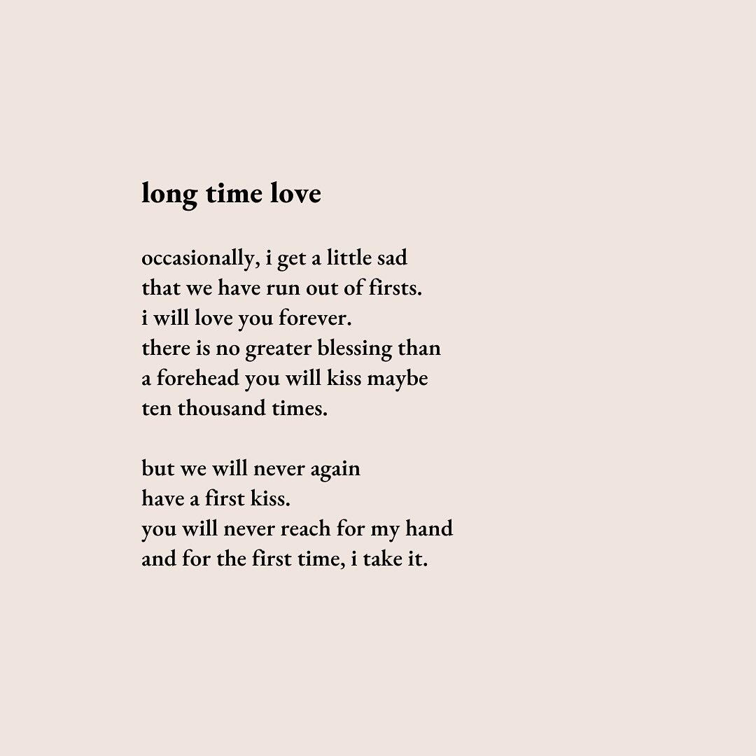 even though we&rsquo;ve only been married for a baby four years, this is how i feel. such a beautiful feeling to fall in love, even more beautiful to stay there. 😌🤎

#lovepoetry #lovepoem